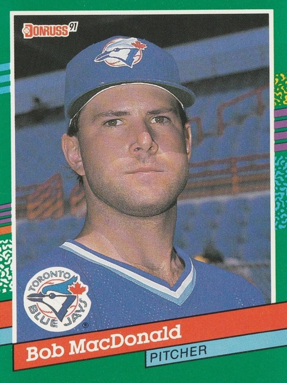 Bob MacDonald - Donruss '91 MLB Baseball Card